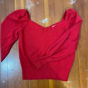 Anthropologie sweetheart Sweater